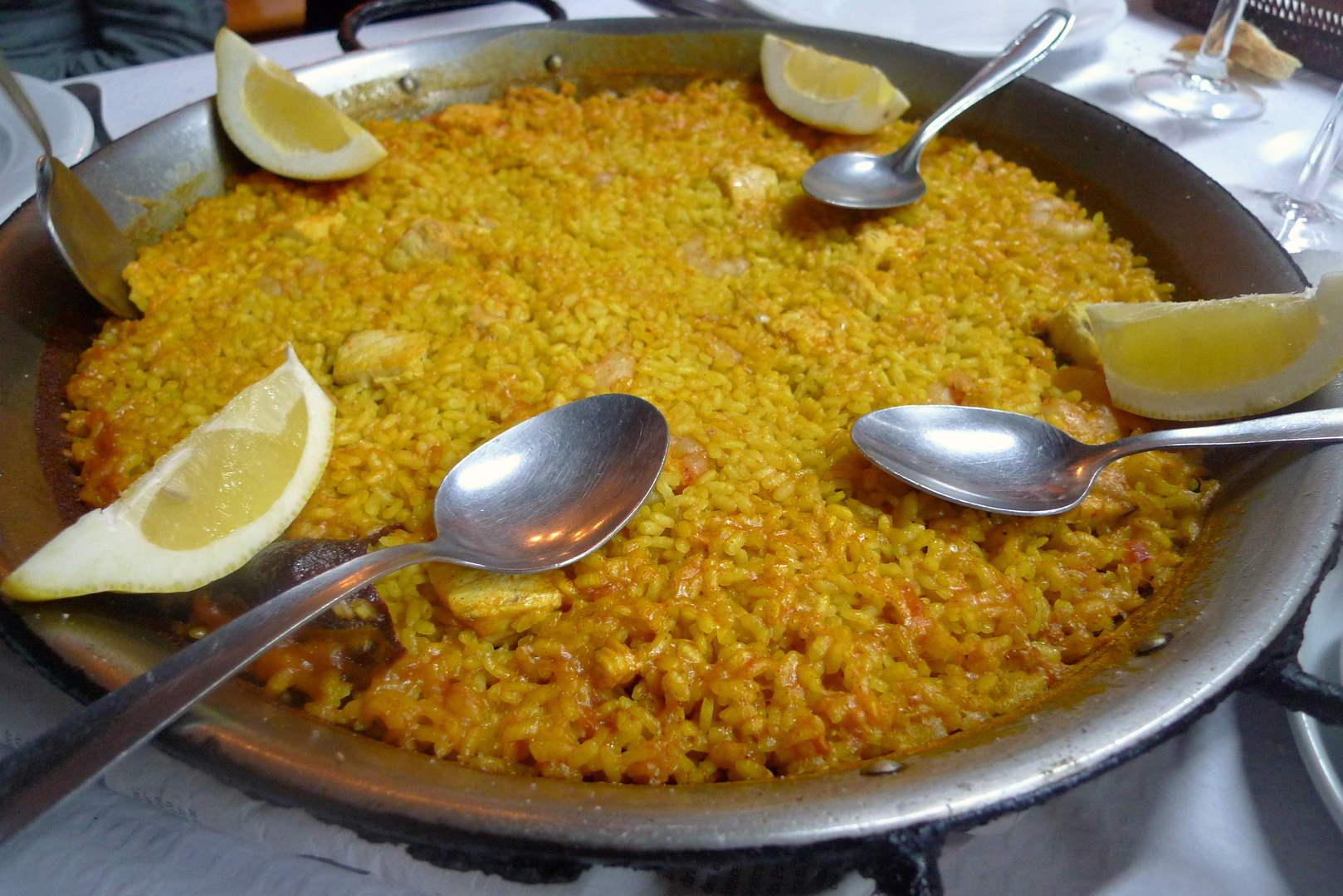 Arroz del Senoret avec du citron