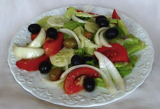 Salade Valencienne Ensalada Valenciana pour la Paella