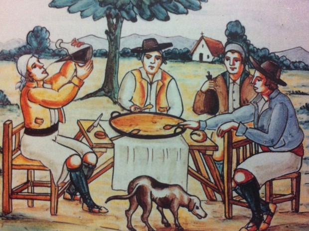 Le rituel de la Paella - Azulero de la Casa de Valencia en Madrid