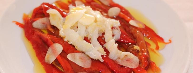 Esgarraet recipe in tapa to accompany the paella
