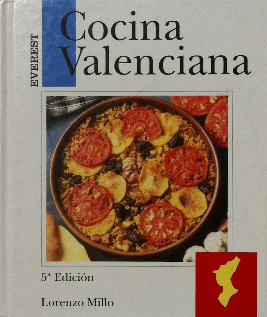 Livre sur la Paella "Cocina Valencian" de Lorenzo Millo