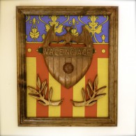 Cadre de la Senera et du logo du Valencia Club de Footbal