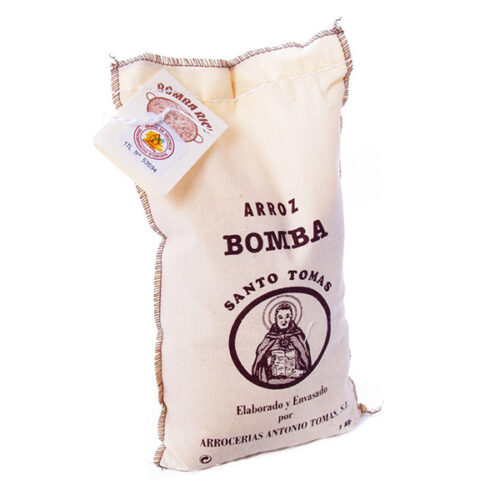 La bible de la paella riz bomba 1kg de la albufera de valencia marque santo tomas et poele
