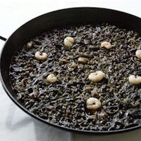 Recette de la pealla de riz noir Arroz Negro Recette de la pealla de riz noir Arroz Negro